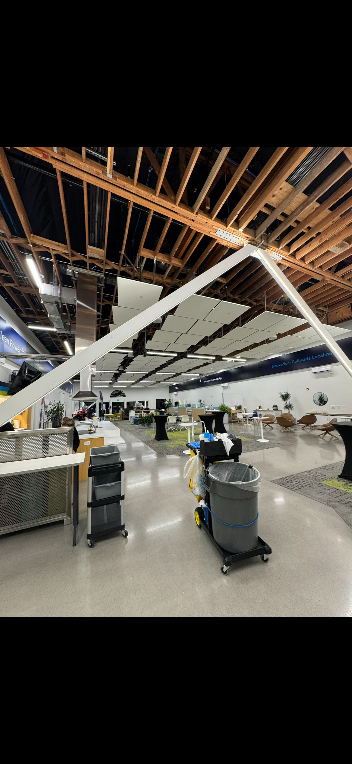 Restroom and common area cleaning