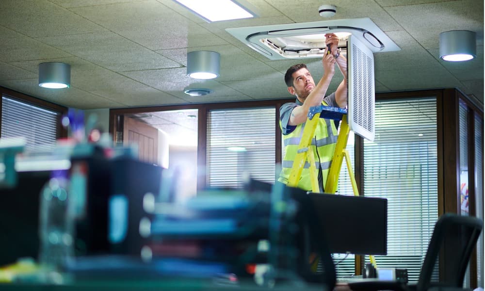 Post-construction cleaning service
